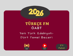 2026-Yeni Türk Edebiyatı & Dört Temel Beceri Kazandıran İkili Paket