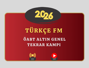 2026-TÜRKÇE ÖABT ALTIN GENEL TEKRAR KAMPI